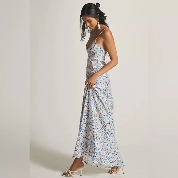 ‼️RARE‼️🎸FAVORITE DAUGHTER🎸🔥NWT🔥V-Neck Maxi Dress in White— Size S